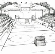 Image result for Hockey Rink Drawing