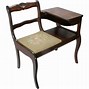 Image result for Antique Gossip Bench Phone Table