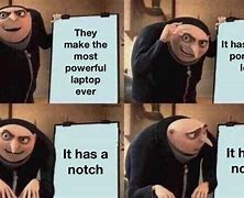 Image result for MacBook Notch Meme