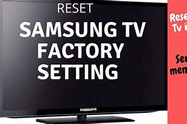 Image result for Samsung Smart TV Factory Reset