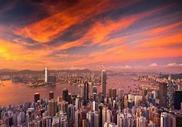 Image result for Hong Kong Sunrise Skyline