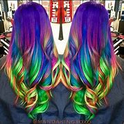 Image result for Rainbow Mermaid Unicorn Hair