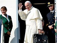Image result for Pope Francis Plane
