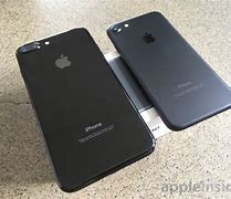 Image result for iPhone 7 Plus Jet Blak and Black