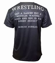 Image result for Black Wrestling Tee Shirt