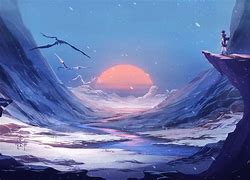Image result for Anime Snow Aesthetic