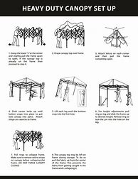 Image result for Canopy Tent Instructions