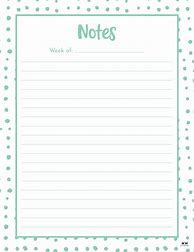 Image result for Free Printable Note Pages