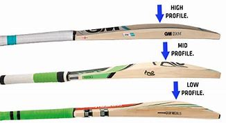 Image result for Cricket Bat Profiles