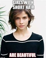Image result for Short Hair Meme