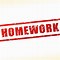Image result for Homework Word Clip Art