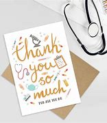 Image result for Thank You Cards for Doctors