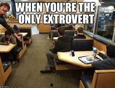 Image result for Extrovert Adopting Introvert Meme
