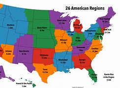 Image result for America Regions Map