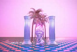 Image result for Vaporwave Touch Grass