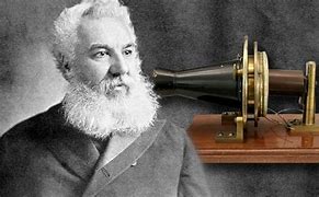 Image result for Alexander Bell First Telephone