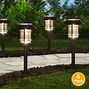 Image result for Outdoors Sing Solar Panel Lights