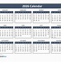 Image result for 2026 Calendar