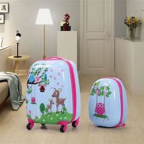 Image result for Kids Rolling Luggage Suitcase