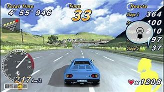 Image result for Out Run PSP