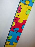 Image result for Baby's Wall Puzzle Growth Chart Mirror