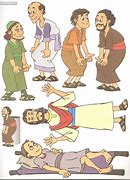 Image result for Bible Man Cartoon Sick