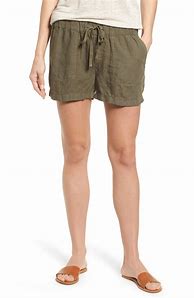 Image result for Green Linen Shorts