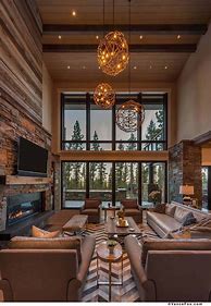 Image result for Mountain Cabin Interior