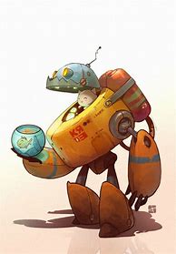 Image result for Humanoid Robot Concept Art