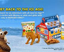 Image result for Ice Age Burger King Toys