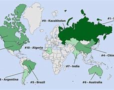 Image result for World's Largest Countries