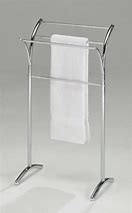 Image result for Free Standing Bath Towel Stand