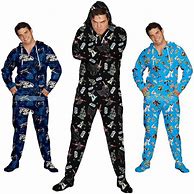 Image result for Boys Blue Footed Pajamas Jumpsuit