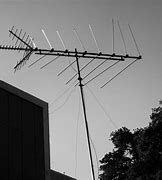 Image result for Old TV Antenna On House