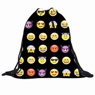 Image result for Emoji Drawstring Bag