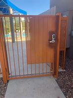 Image result for Magna Latch Pool Gate Lock