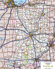 Image result for State Map of Indiana Cities