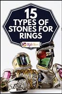 Image result for Different Ring Stones