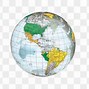 Image result for World Map Globe View