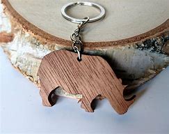 Image result for Animal Wood Keychain