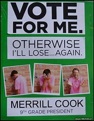 Image result for Vote for Me Poster School