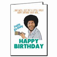 Image result for Bob Ross Birthday Card