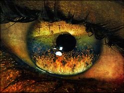 Image result for Creepy Eye Abstract Art