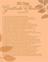 Image result for 30 Day Gratitude Challenge
