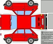 Image result for Mini Small Paper Car Template