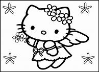Image result for Coloring Pages of Kitty