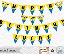 Image result for Minion Birthday Banner Printable