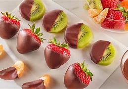 Image result for Food Truck Fruit Chocolate Covered