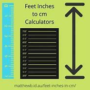 Image result for 6 Feet to Cm