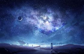 Image result for Galaxy Background Wallpaper Anime